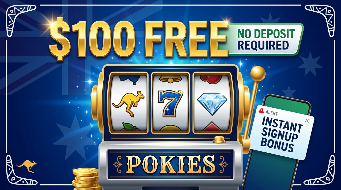 Free $100 No Deposit Pokies Guide